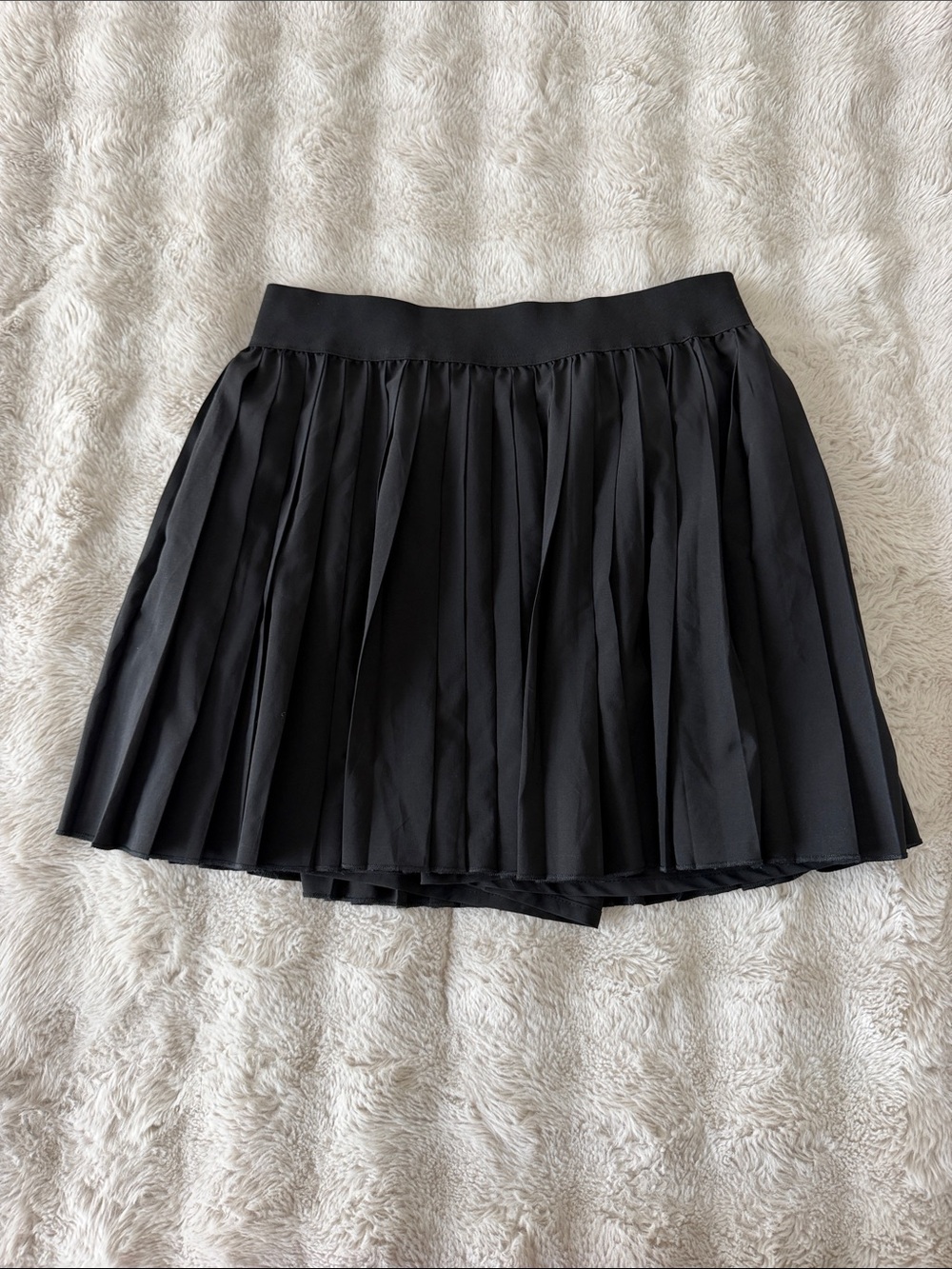 Boutique Black Pleated Women’s Skort NWOT